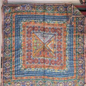 Johnny Was Multicolor Patterned Scarf